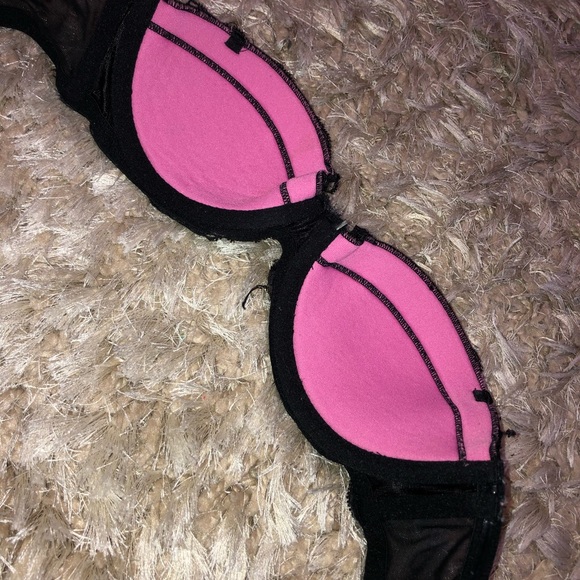 Strapless PINK Victoria’s Secret Bra - Picture 2 of 3